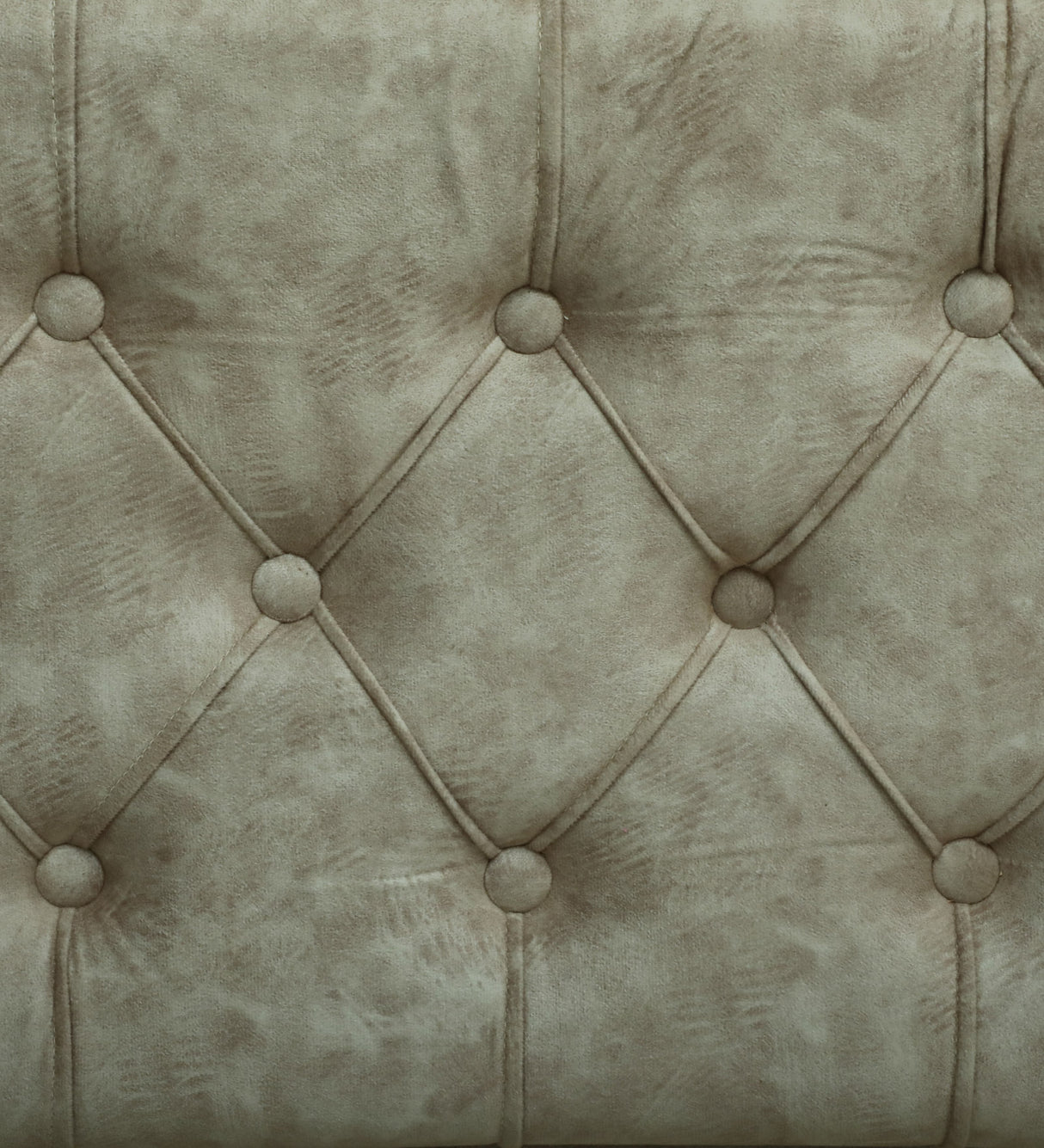 FABRIO Upholstered Ottoman Bench With Storage - 12 Months Warranty(Beige Suede)