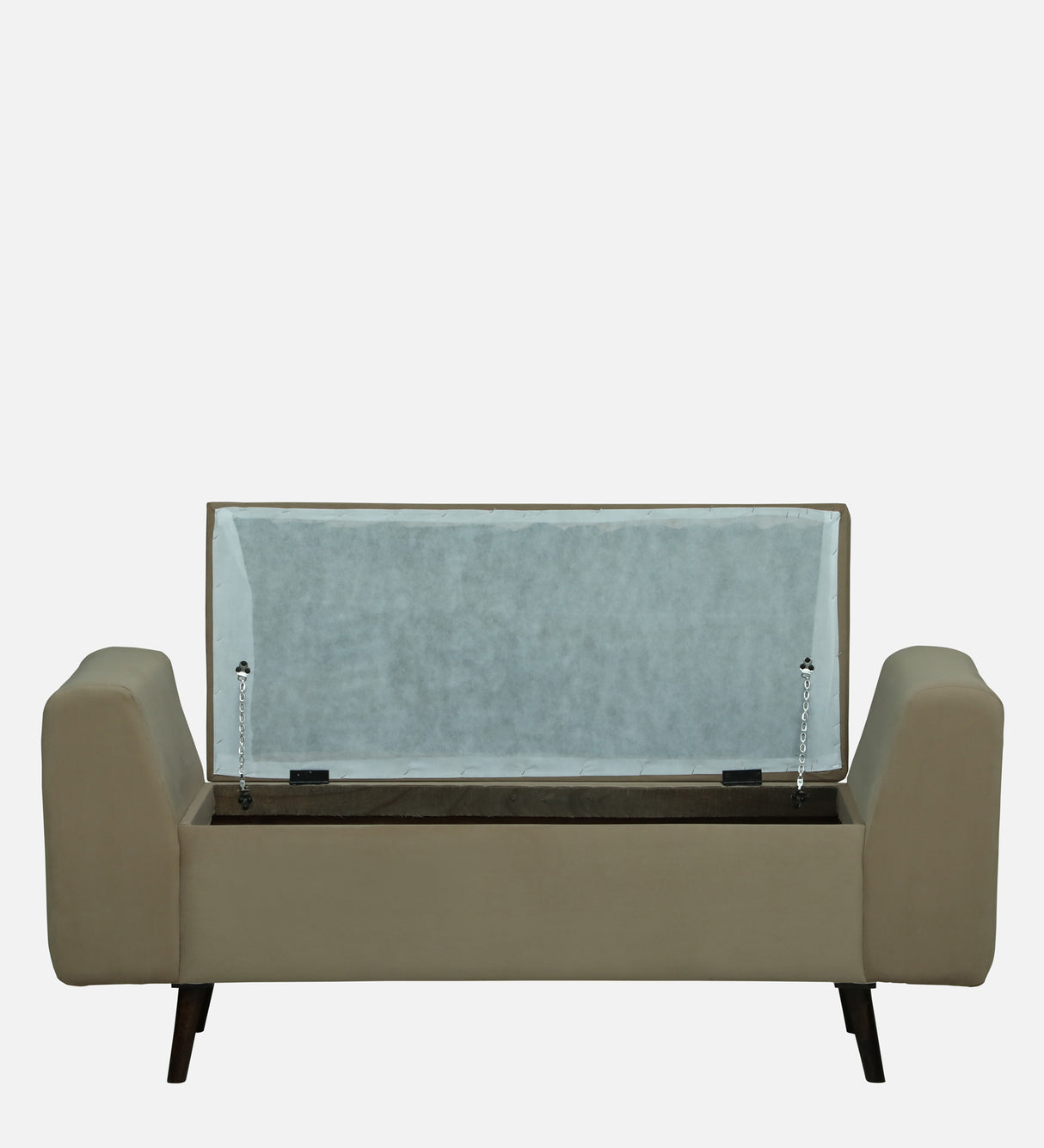 Mayor Upholstered Ottoman Bench With Storage - 12 Months Warranty(Brown)