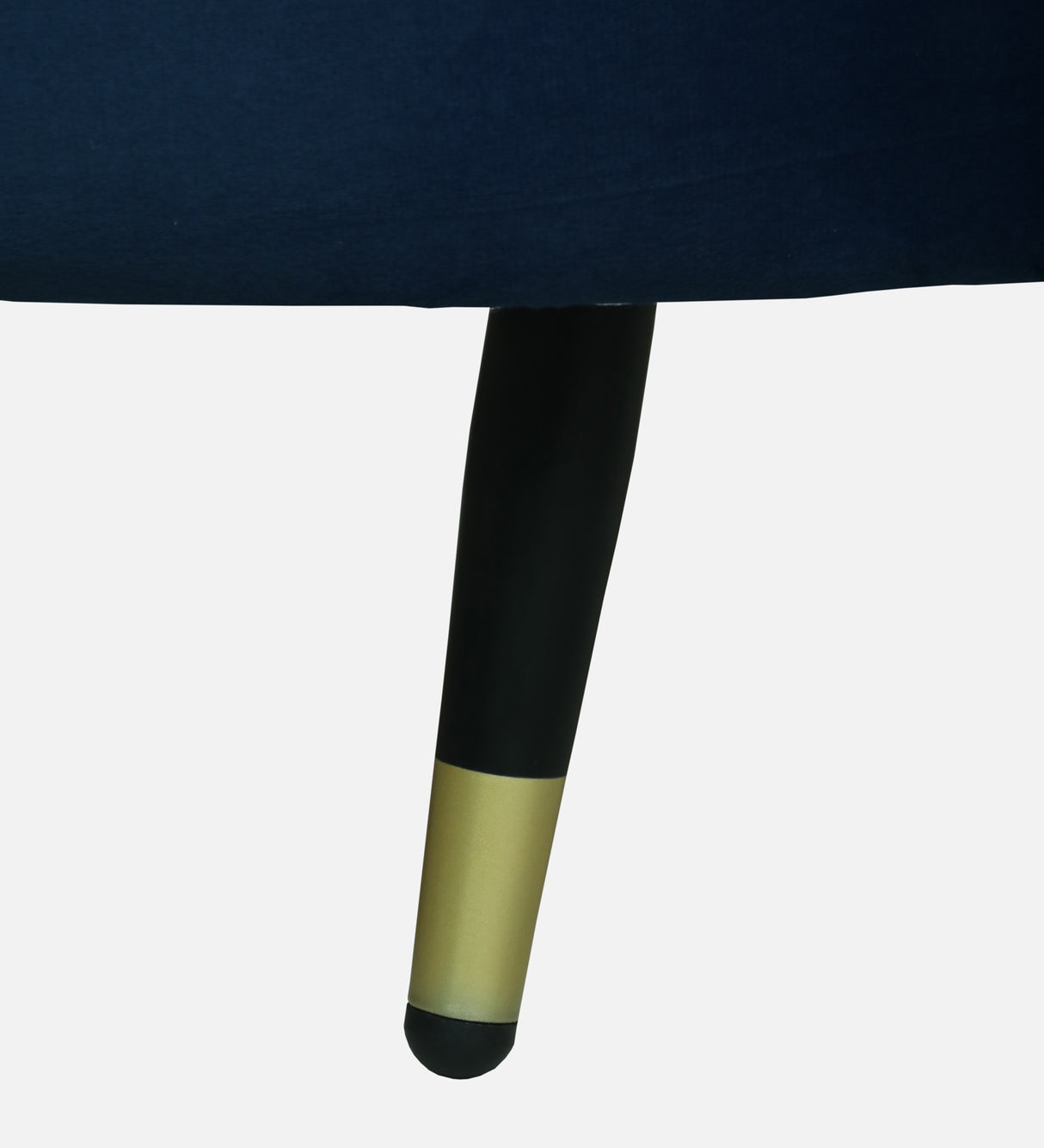 RYKER Upholstered Ottoman Bench With Storage - 12 Months Warranty(Navy Blue)