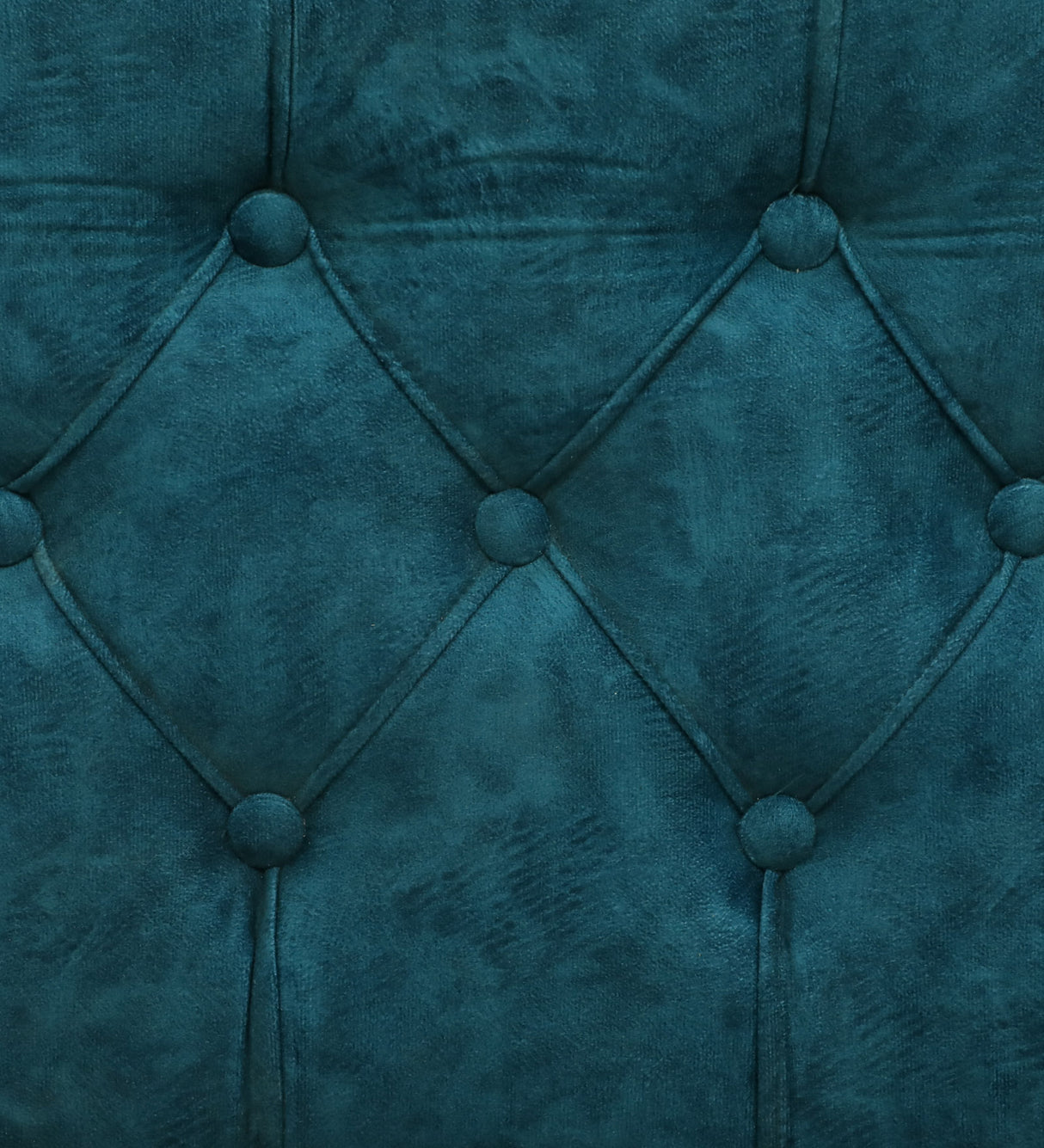 FABRIO Upholstered Ottoman Bench With Storage - 12 Months Warranty(Blue Suede)