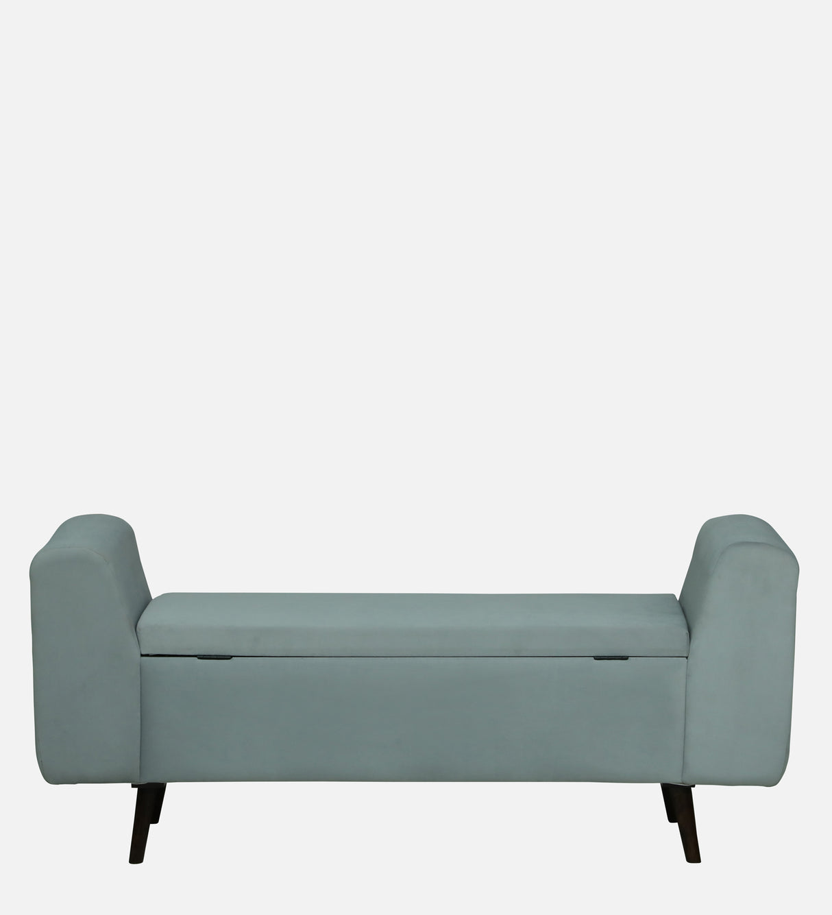 Mayor Upholstered Ottoman Bench With Storage - 12 Months Warranty(Grey)