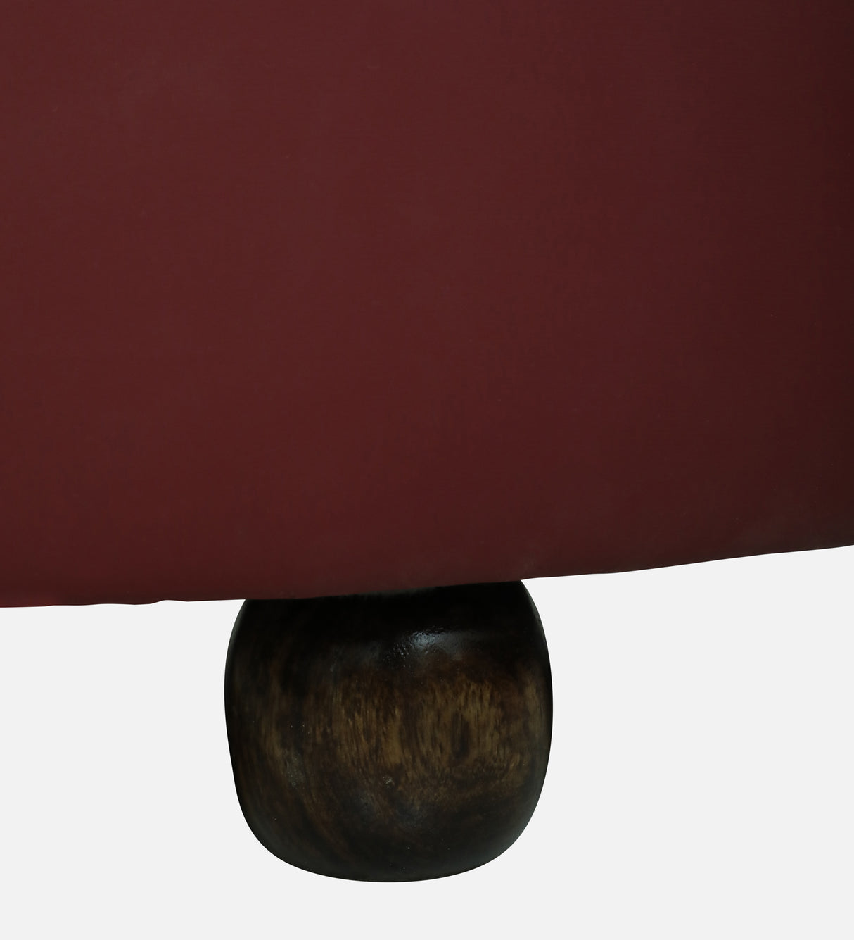 ROMAN Upholstered Ottoman Bench With Storage - 12 Months Warranty(Wine)