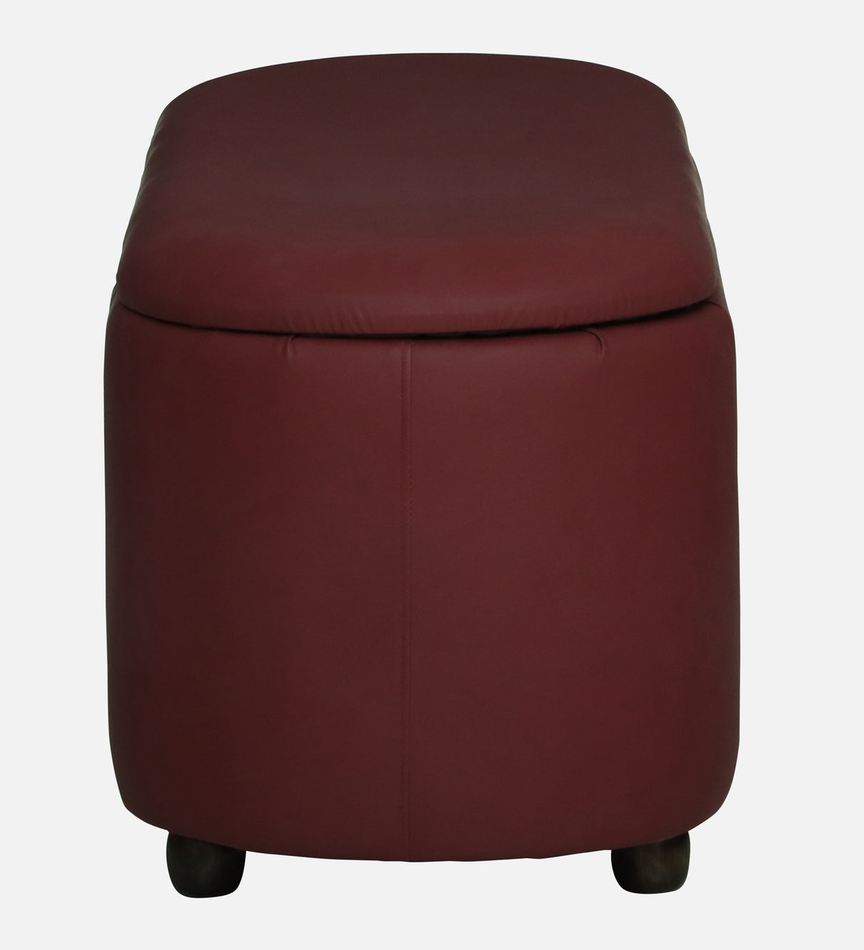 ROMAN Upholstered Ottoman Bench With Storage - 12 Months Warranty(Wine)