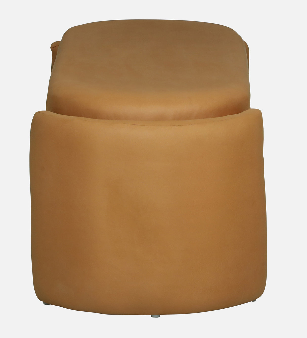 LOUISE Upholstered Ottoman Bench With Storage - 12 Months Warranty(SAFFRON)