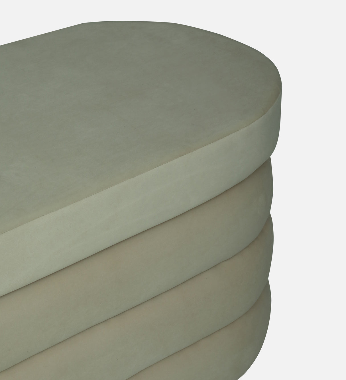 EMPEROR Upholstered Ottoman Bench With Storage - 12 Months Warranty(Cream)