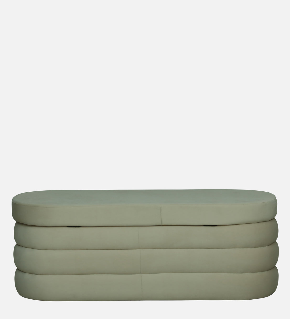 EMPEROR Upholstered Ottoman Bench With Storage - 12 Months Warranty(Cream)