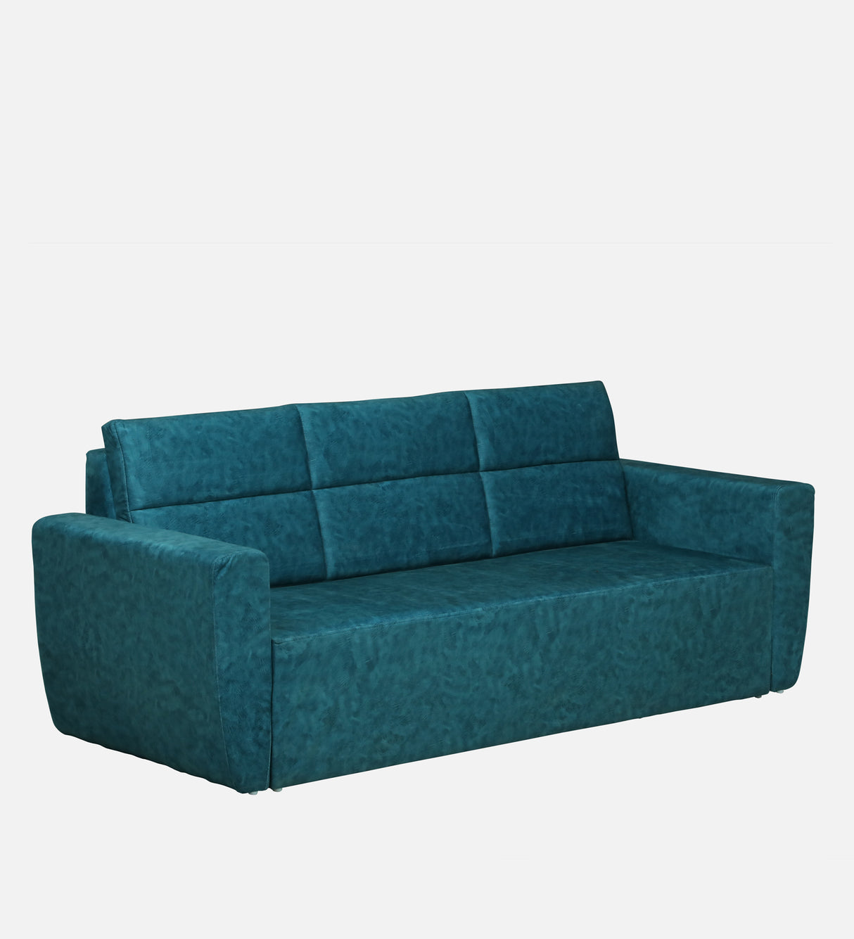 Roman Three Seater Upholstered Sofa Velvet - 12 Months Warranty - Ocean Suede