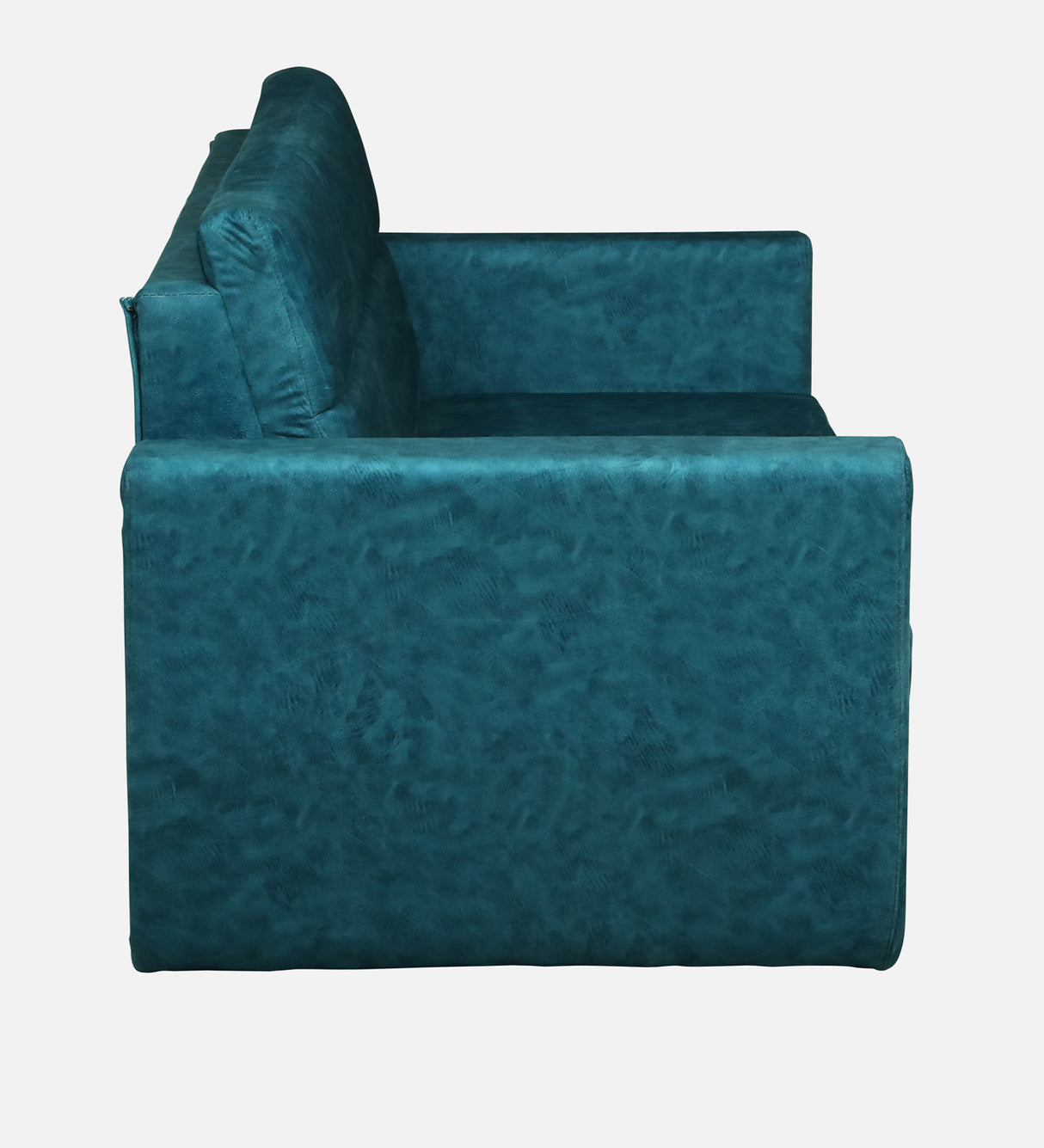 Roman Three Seater Upholstered Sofa Velvet - 12 Months Warranty - Ocean Suede