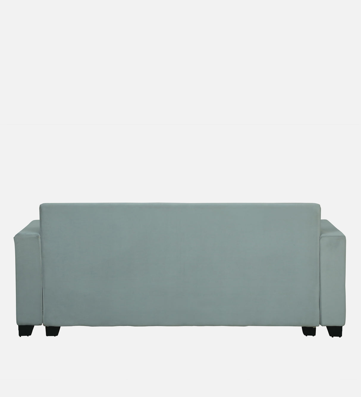 OOTY Three Seater Upholstered Sofa Velvet - 12 Months Warranty - GREY