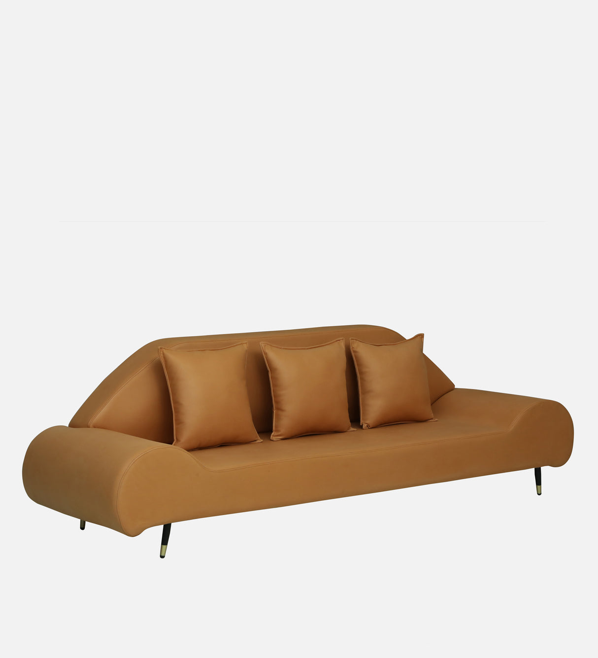ROCKEY Three Seater Upholstered Sofa - 12 Months Warranty - SAFFARON