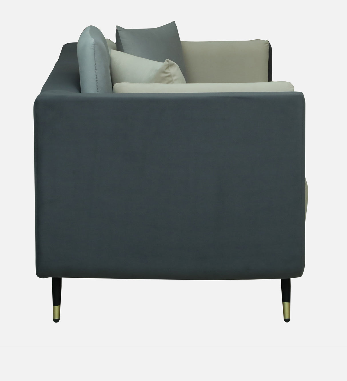 VEGAS Three Seater Upholstered Sofa Velvet - 12 Months Warranty