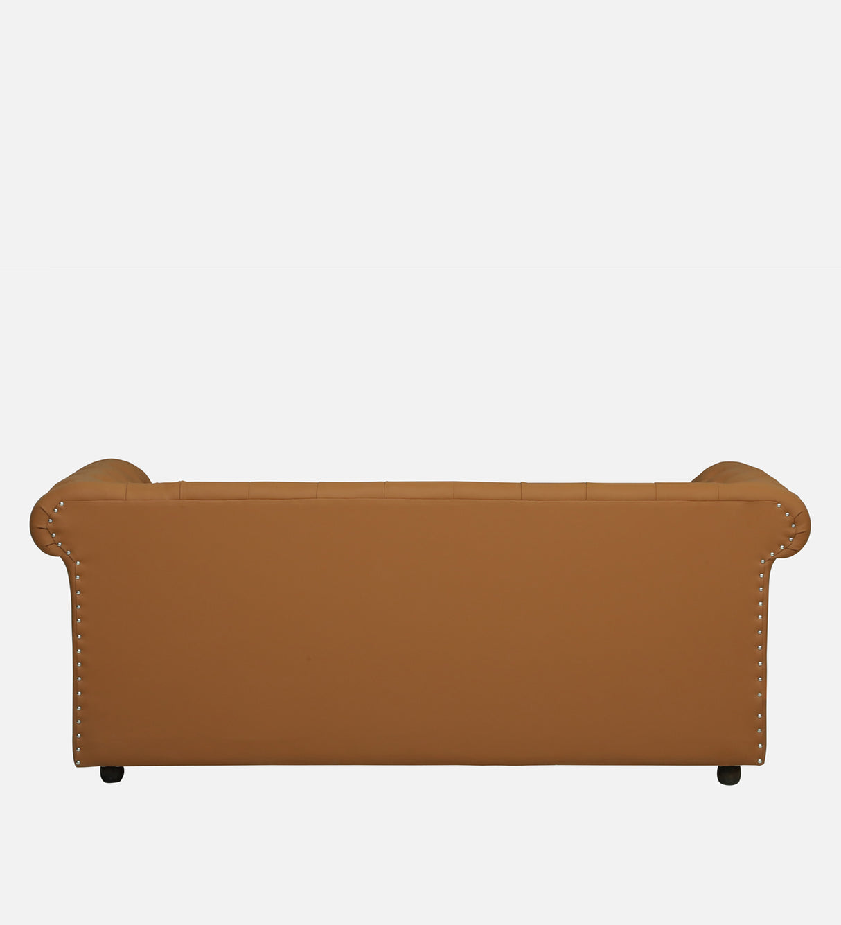 RAJ Three Seater Upholstered Sofa Leatherette - 12 Months Warranty - SAFFARON