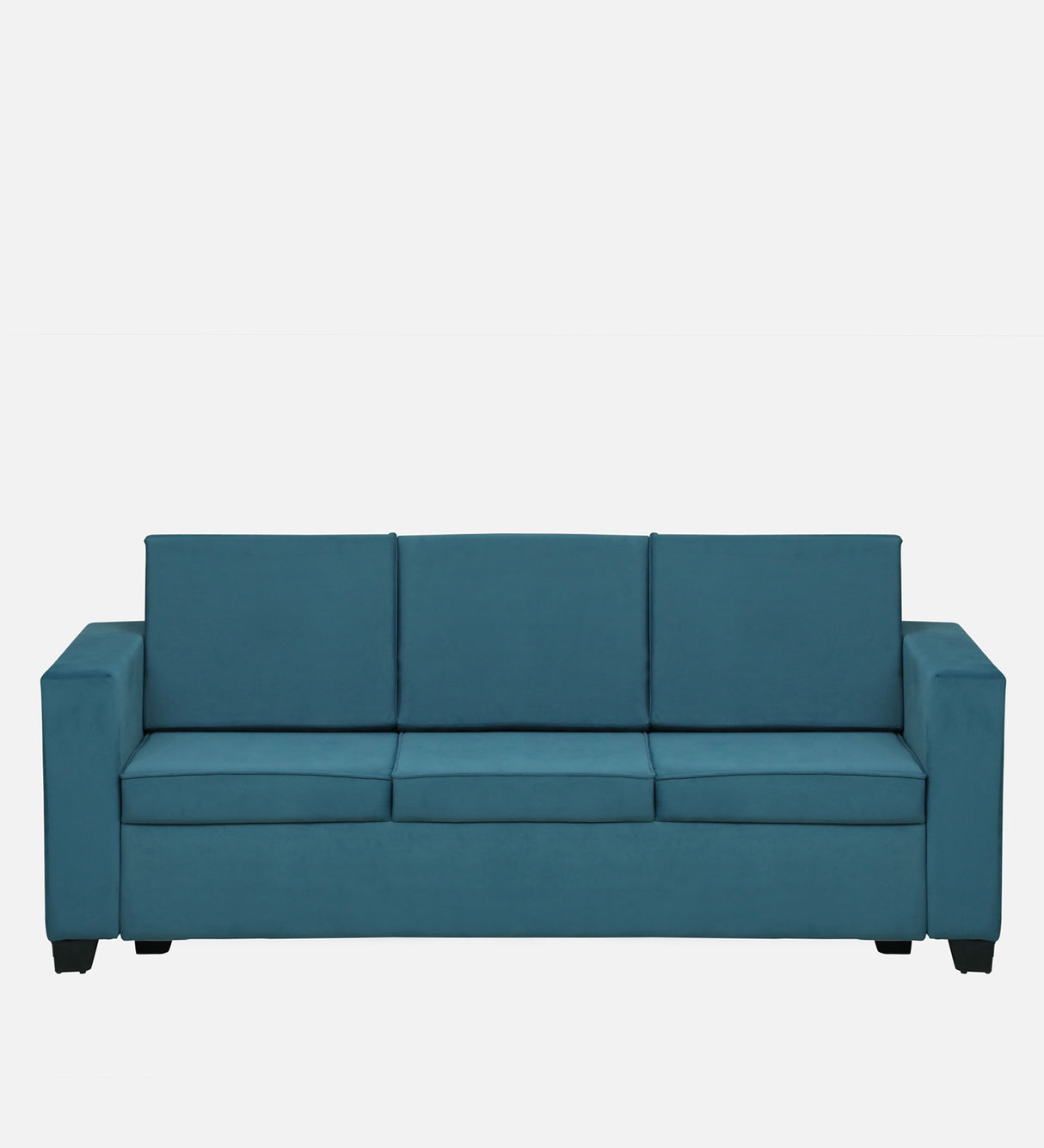 GOA Three Seater Upholstered Sofa Velvet - 12 Months Warranty