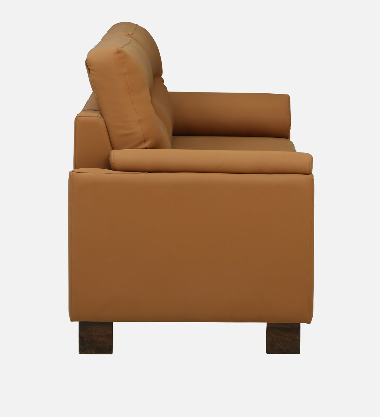 VALENTINO Three Seater Upholstered Sofa Leatherette - 12 Months Warranty - SAFFARON