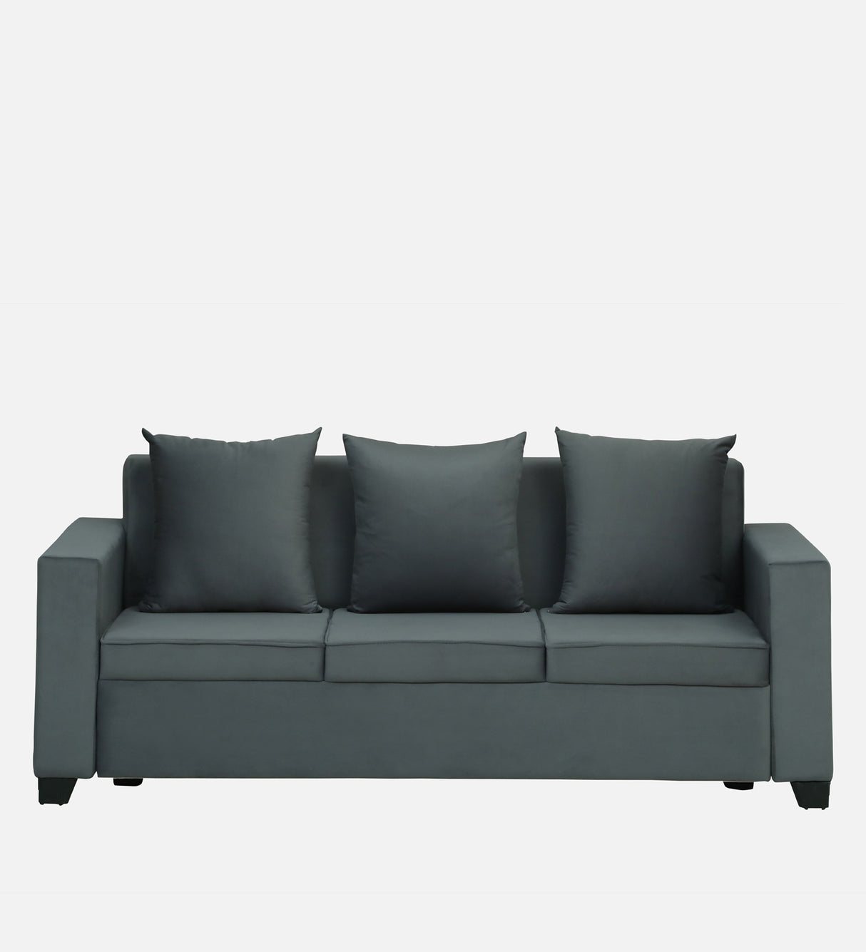 GOA Three Seater Upholstered Sofa Velvet - 12 Months Warranty - TAR