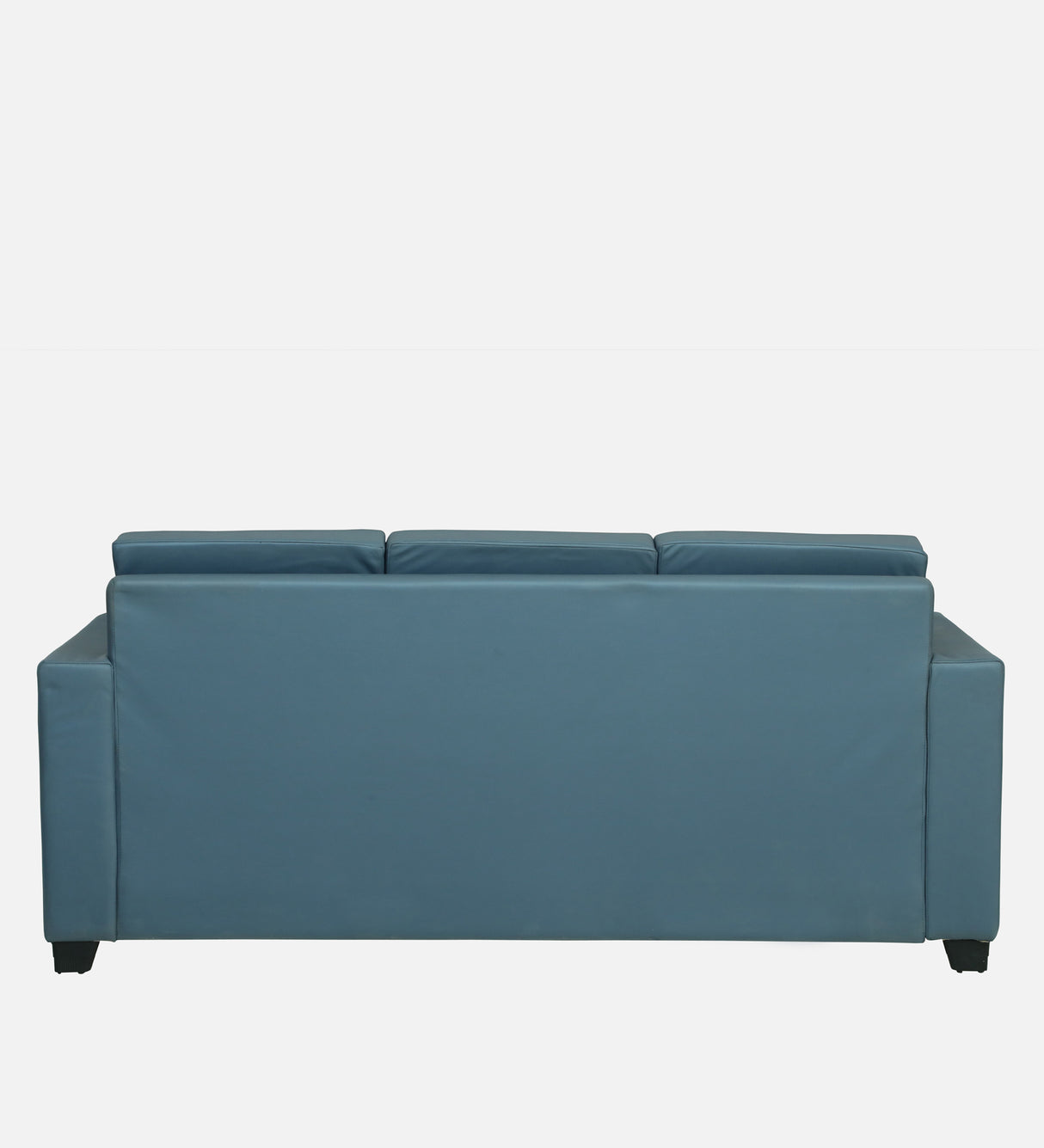 GOA Three Seater Upholstered Sofa With Storage - 12 Months Warranty - BLUE