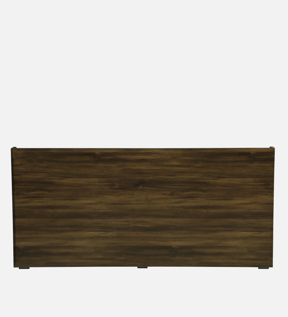 COPS Engineered Wood Bed with Box and Headboard Storage (Walnut) - 12 Months Warranty