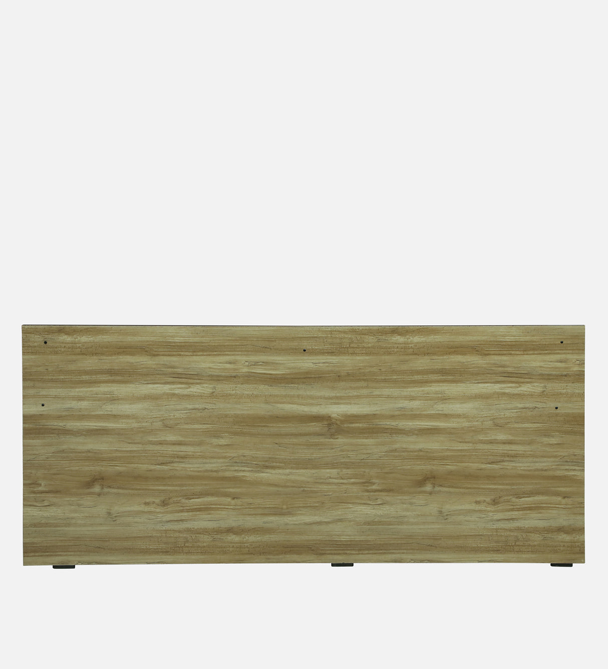 ALLEN Engineered Wood Bed Without Storage and Upholstered Headboard (STONE) - 12 Months Warranty