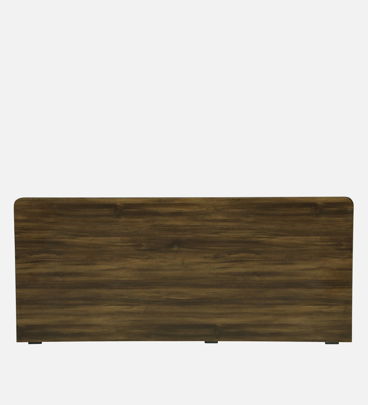 SMITH Engineered Wood Bed with Box Storage (Walnut) - 12 Months Warranty