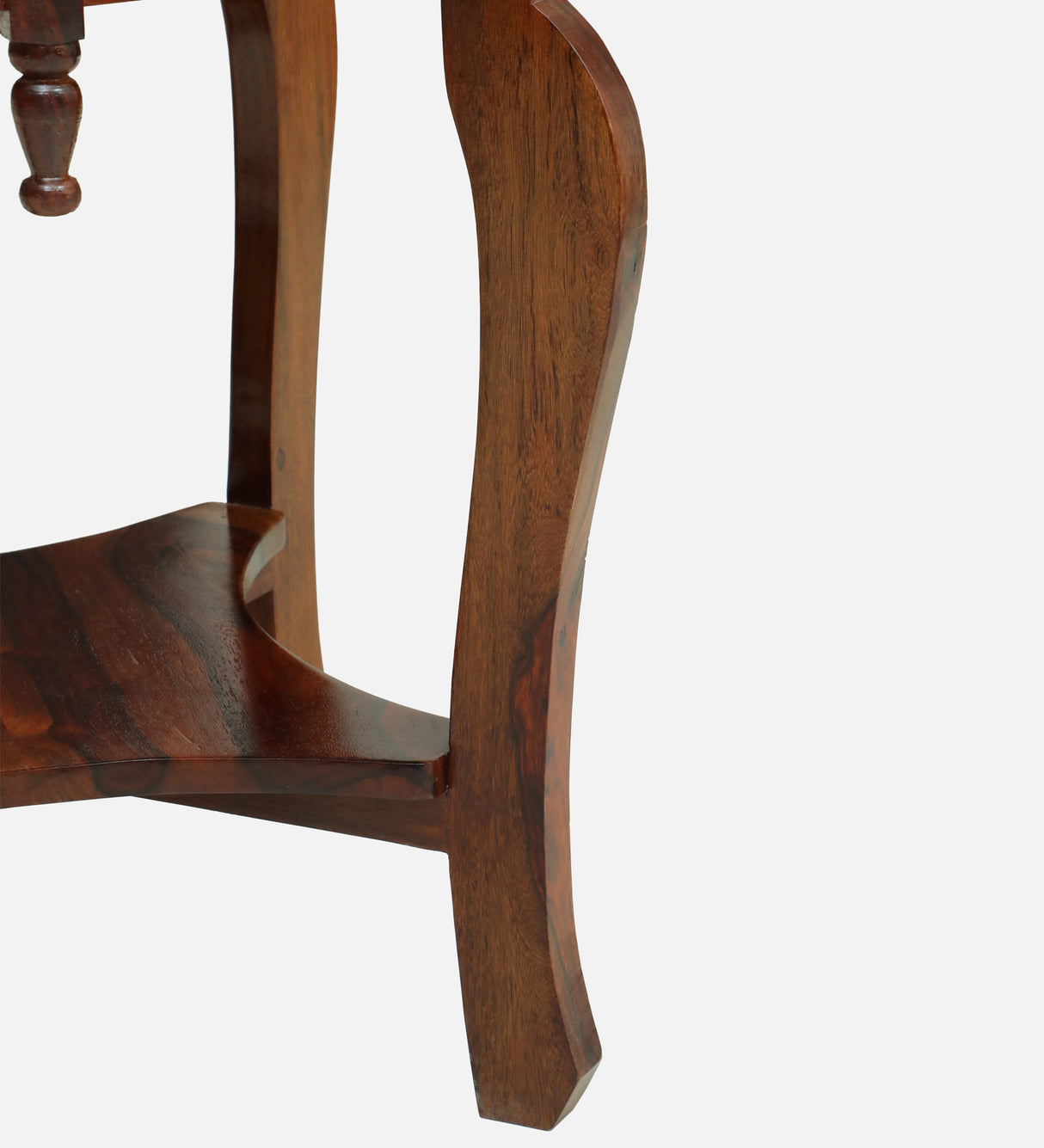 Udaipur Solid Sheesham Wood End Table - 3 Years Warranty