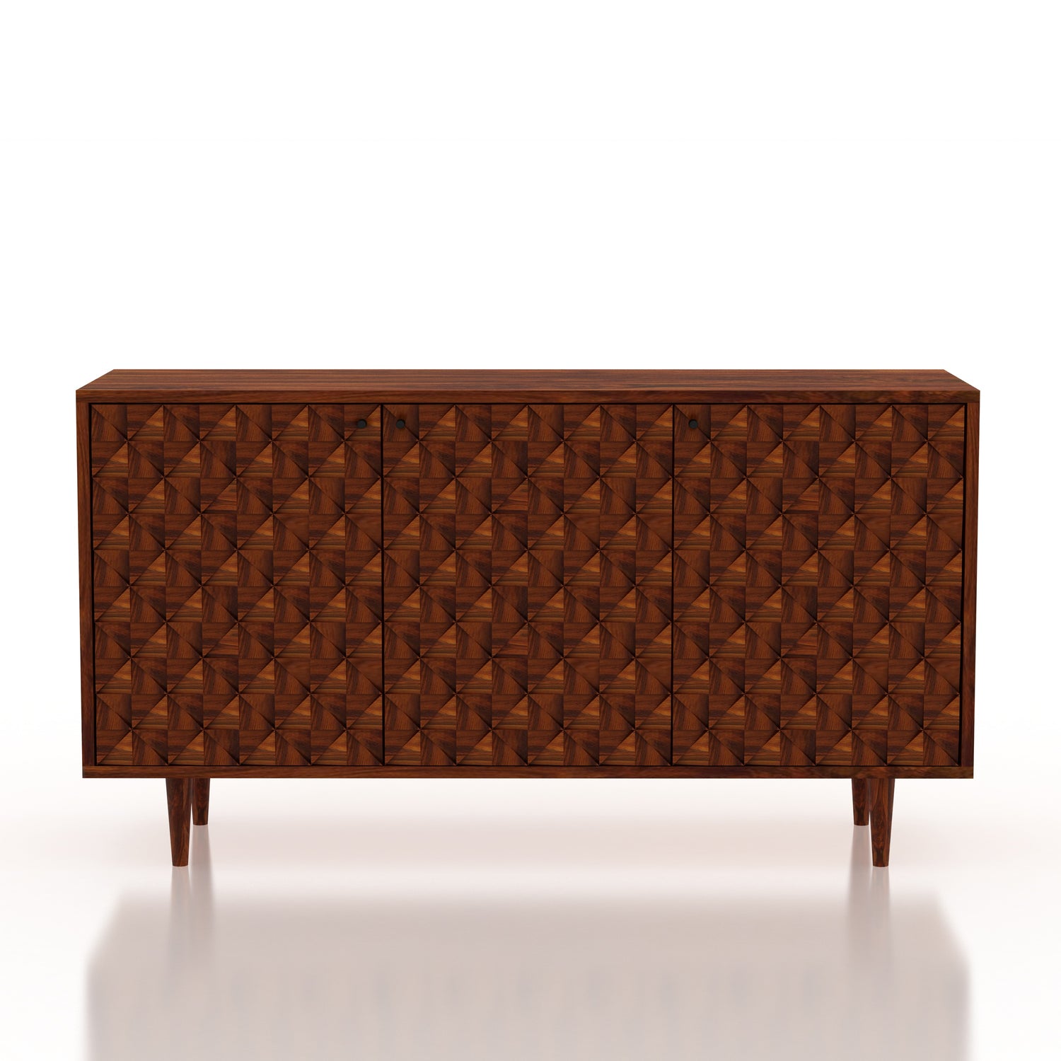 Raj Solid Sheesham Wood Sideboard Storage Unit - 3 Years Warranty