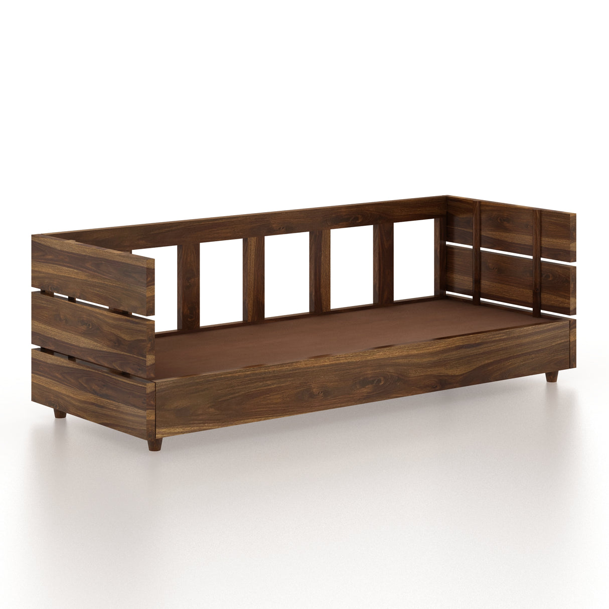 Cairo Solid Sheesham Wood 3 Seater Sofa - 3 Year Warranty (LUXE EDITION)