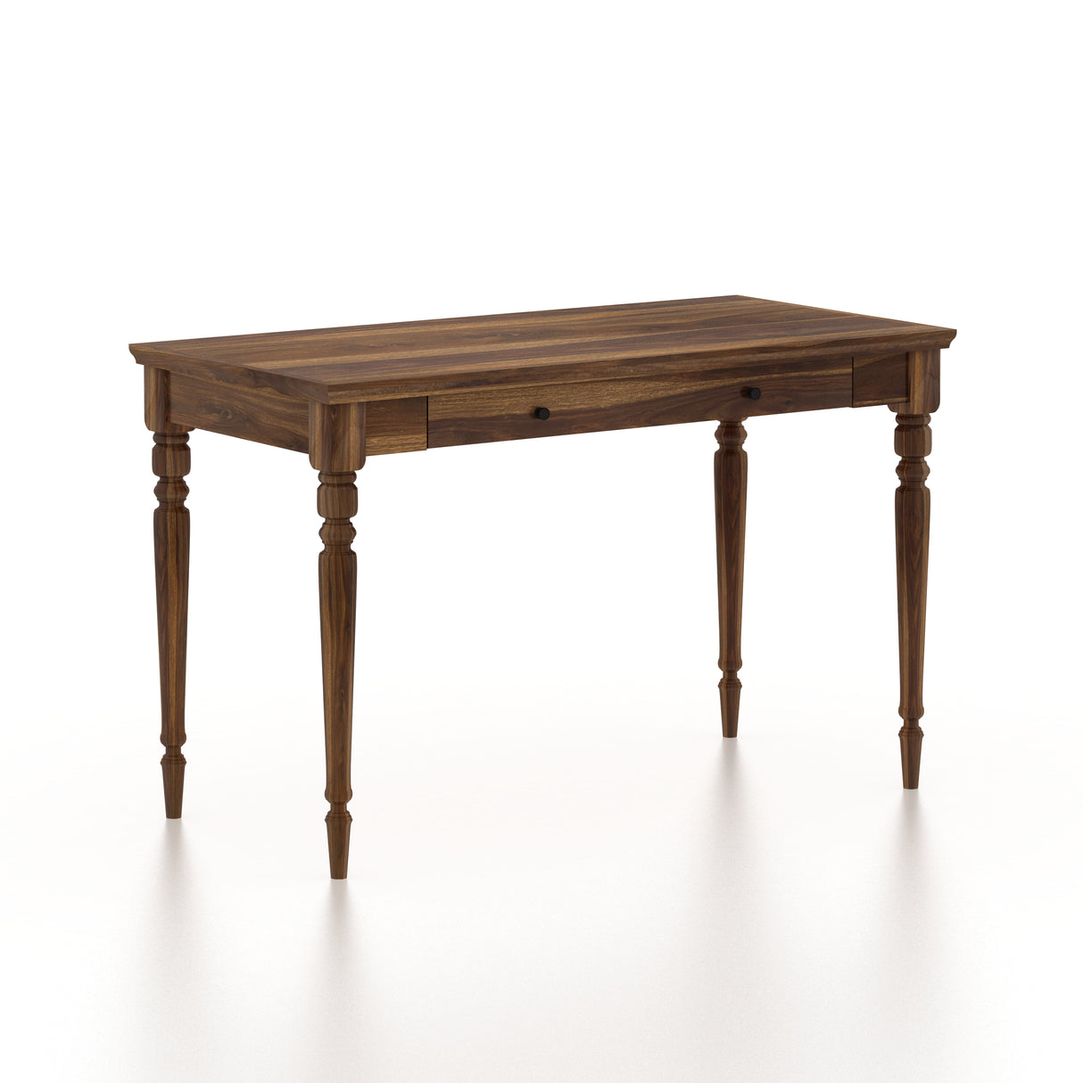 Pillar Solid Sheesham Wood Study Table - 3 Years Warranty