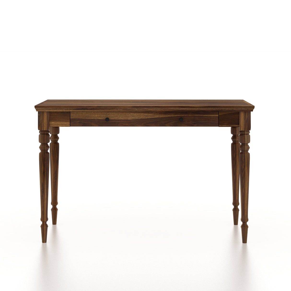 Pillar Solid Sheesham Wood Study Table - 3 Years Warranty