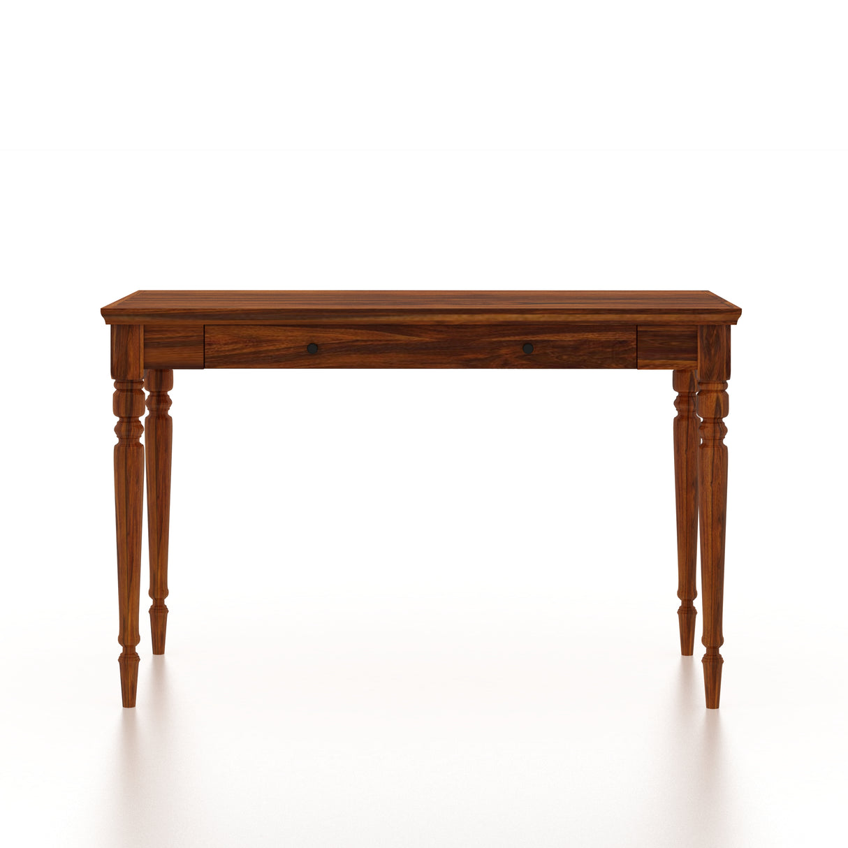 Pillar Solid Sheesham Wood Study Table - 3 Years Warranty
