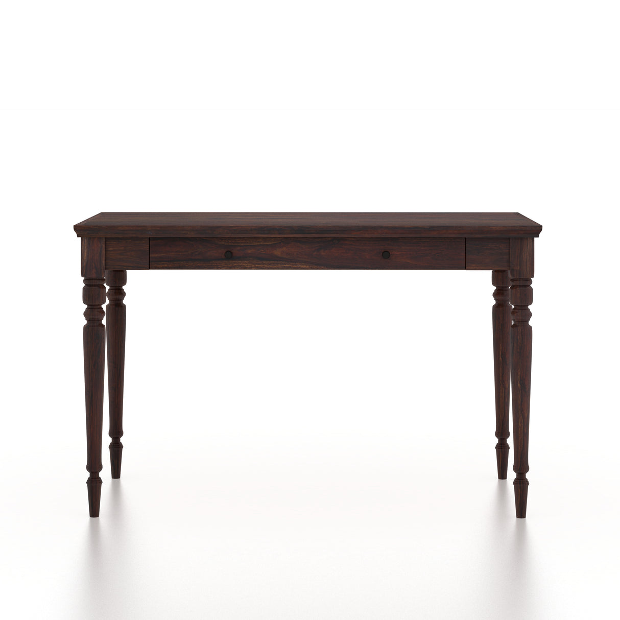 Pillar Solid Sheesham Wood Study Table - 3 Years Warranty