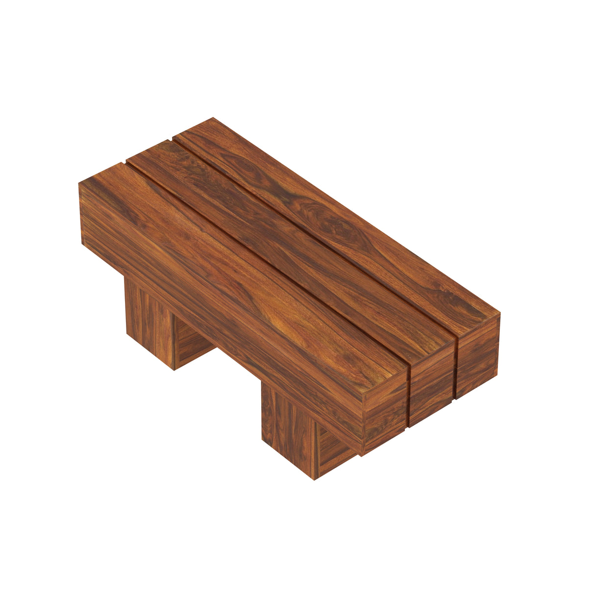 Swift Solid Sheesham Wood Coffee Table - 3 Years Warranty