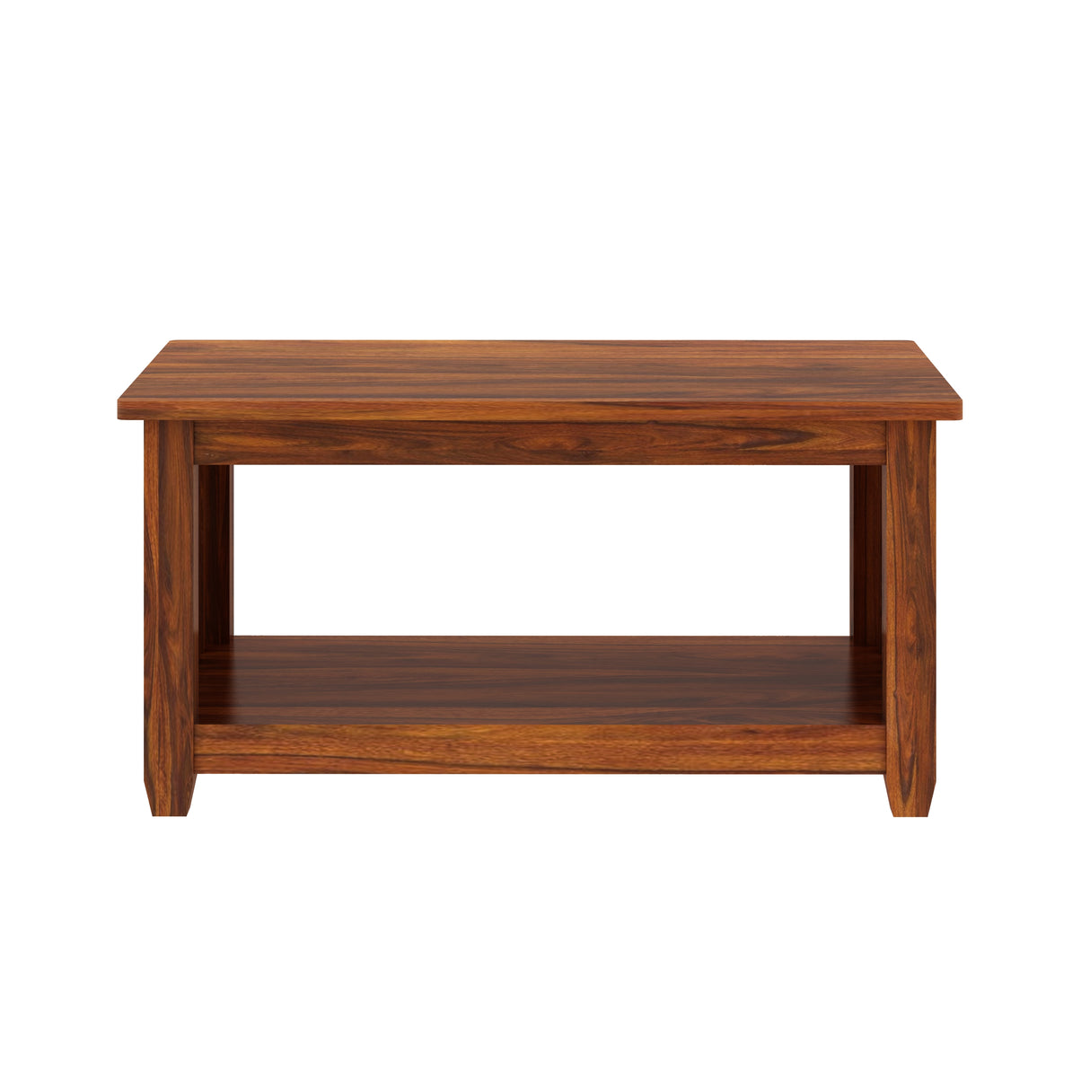 Maharaja Solid Sheesham Wood Coffee Table - 3 Years Warranty