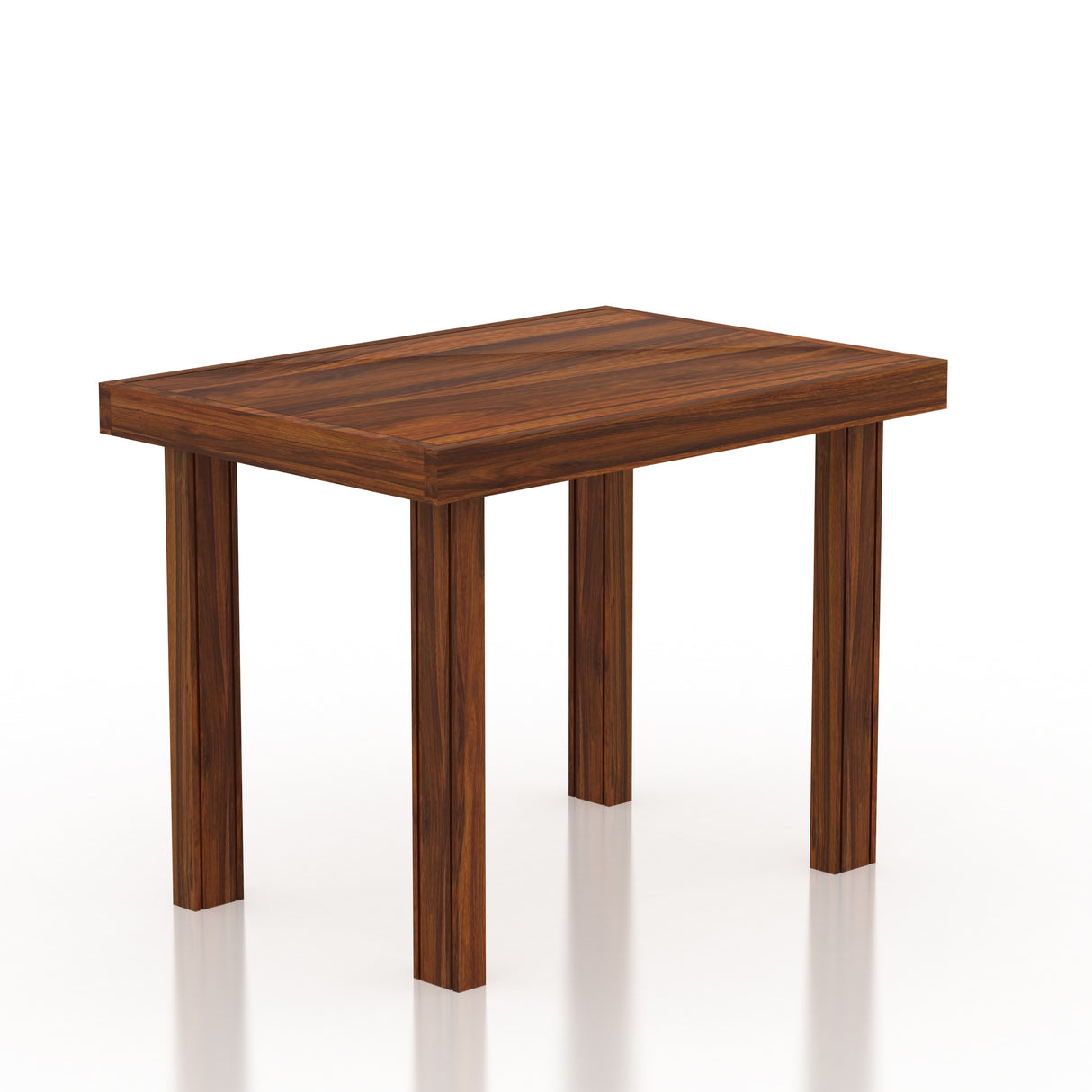 Cairo Solid Sheesham Wood 2 Seater Dining Table Set - 3 Years Warranty