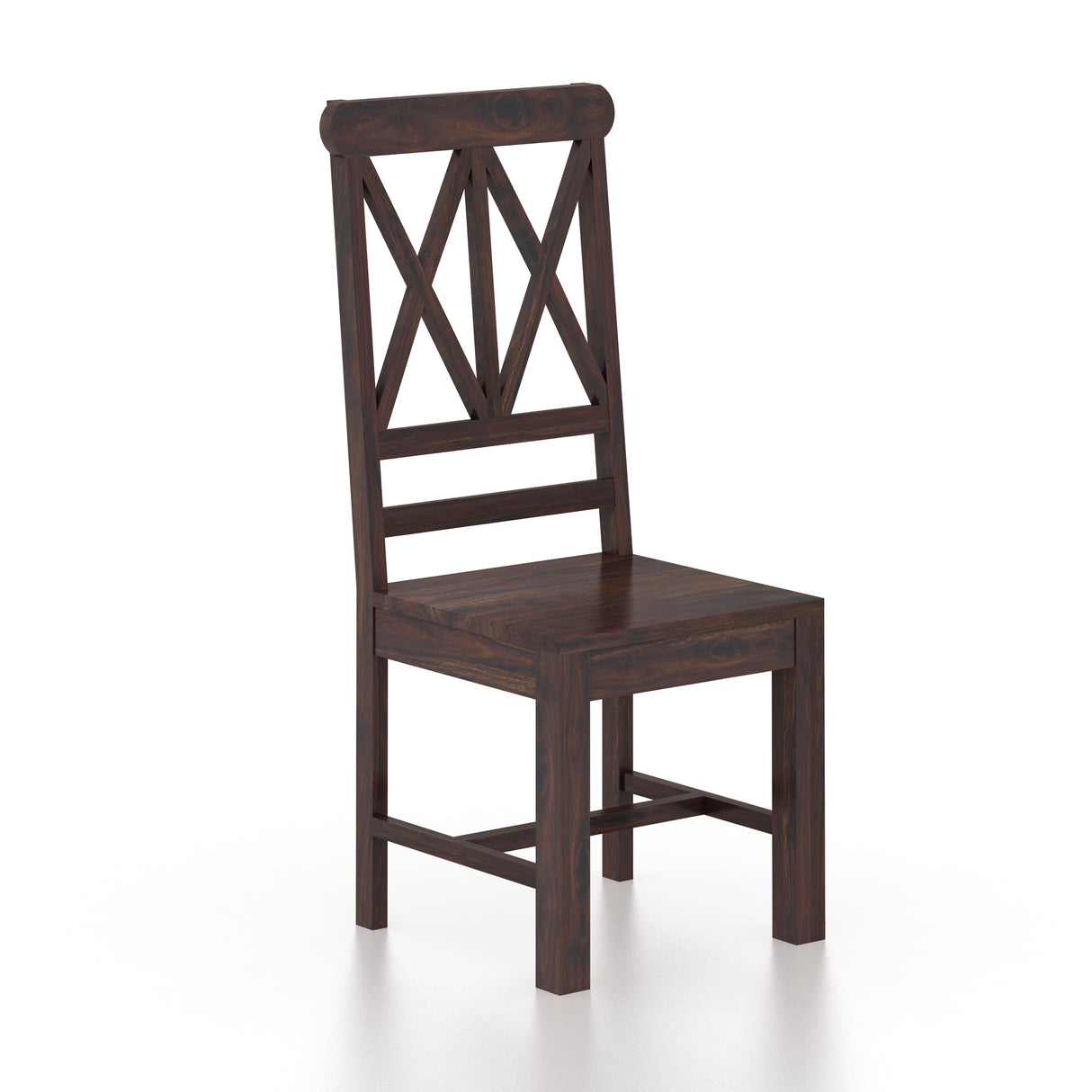 Cross Solid Sheesham Wood 6 Seater Dining Table Set - 3 Years Warranty