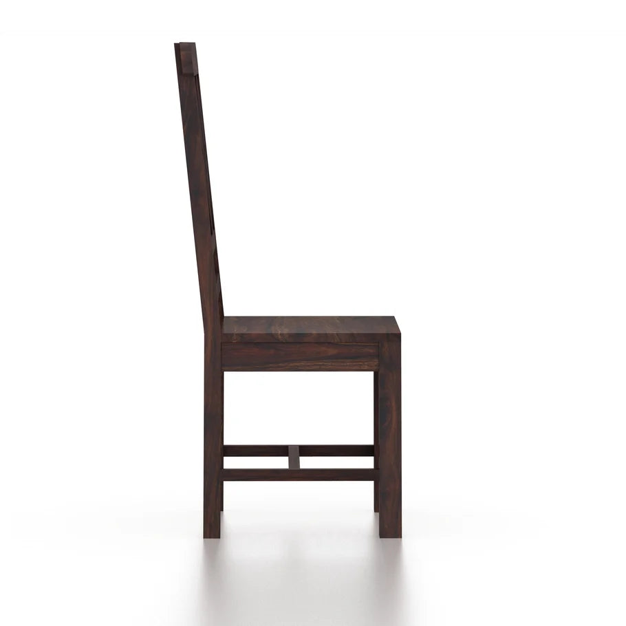 Cross Solid Sheesham Wood Office/Study/Dining Chair - 3 Years Warranty