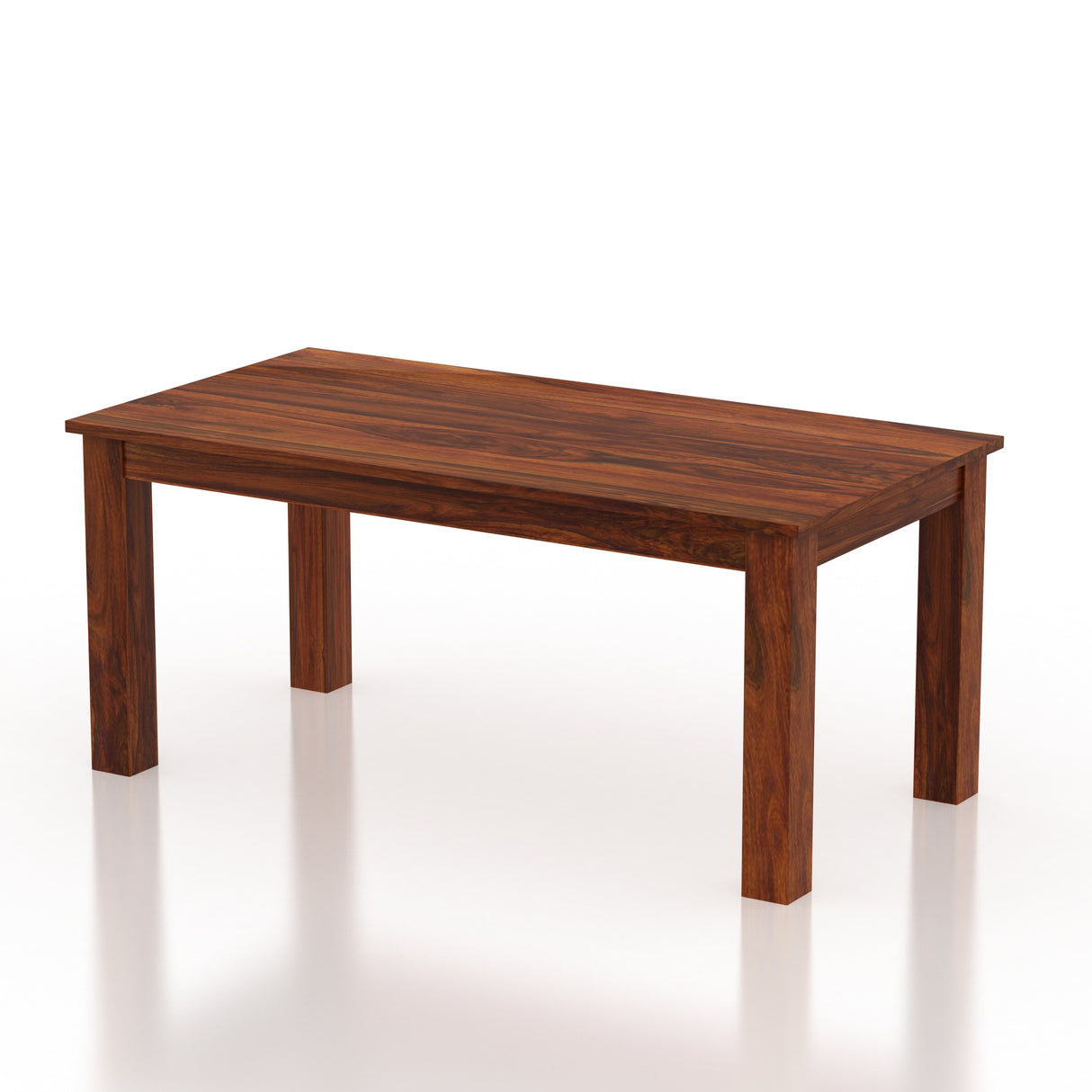 Cairo Solid Sheesham Wood 6 Seater Dining Table Set - 3 Years Warranty