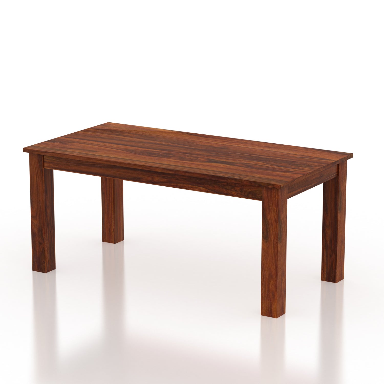 Cairo Solid Sheesham Wood 6 Seater Dining Table Set - 3 Years Warranty