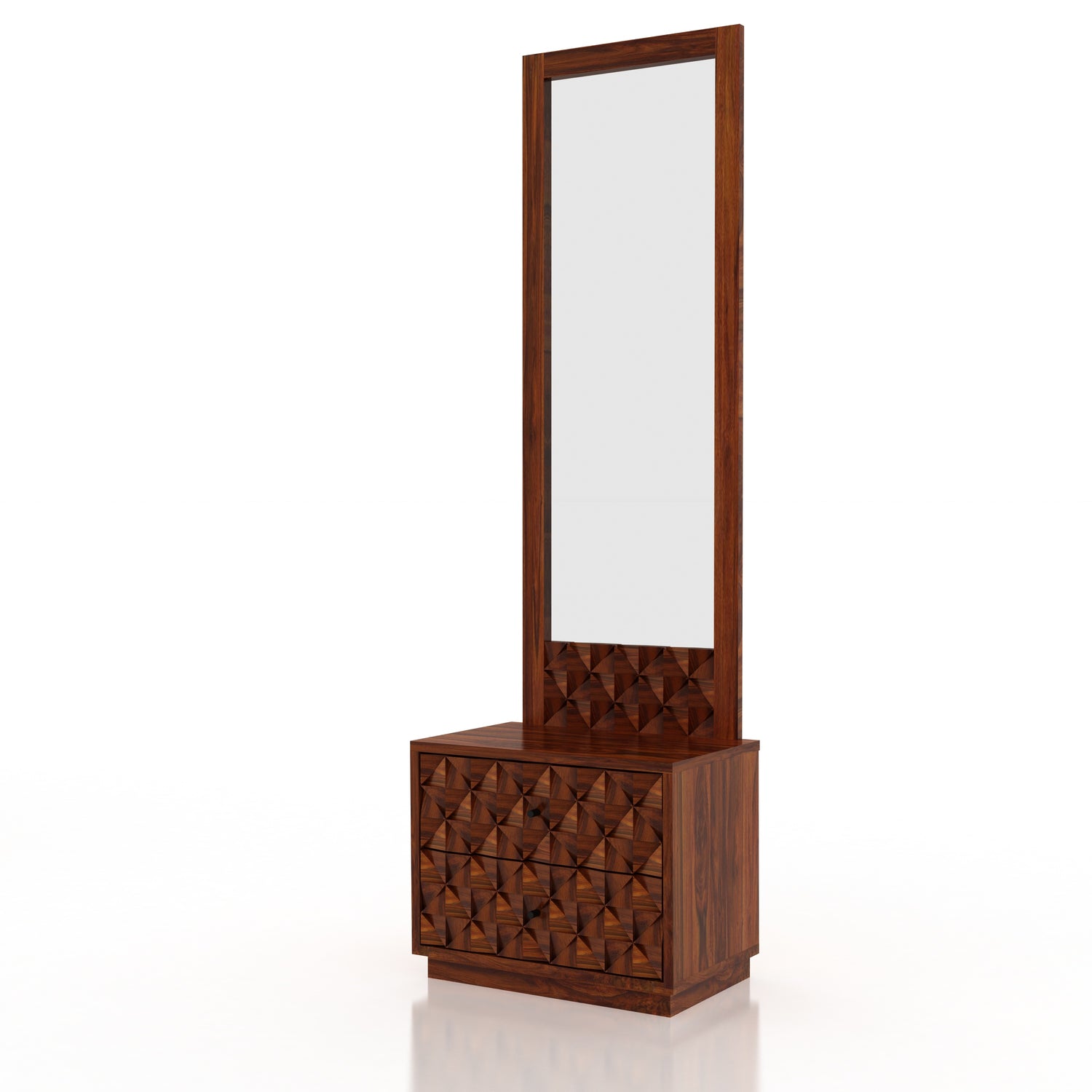 Raj Solid Sheesham Wood Dressing Table Mirror -  3 Years Warranty