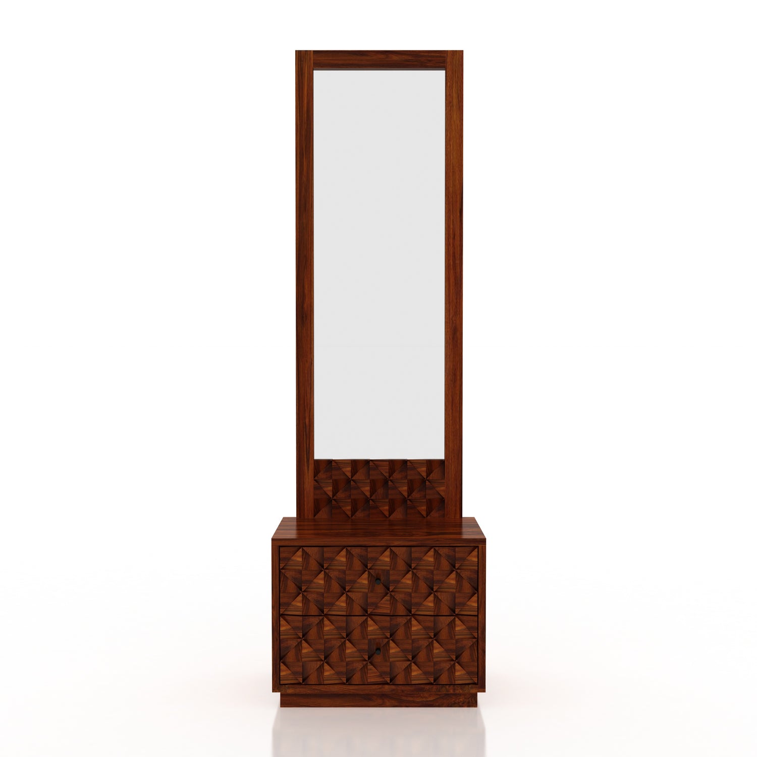 Raj Solid Sheesham Wood Dressing Table Mirror -  3 Years Warranty