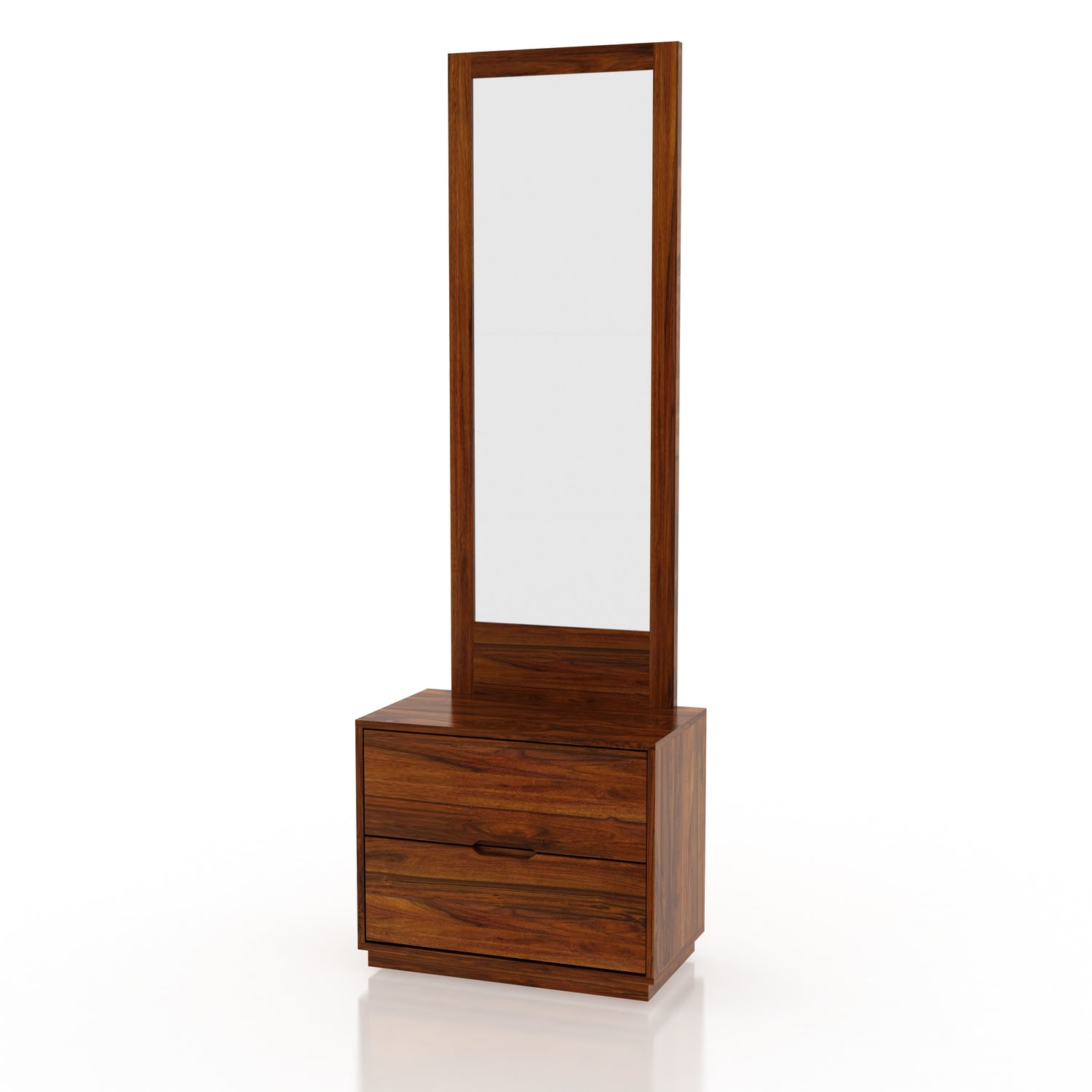Italian Solid Sheesham Wood Dressing Table Mirror - 3 Years Warranty