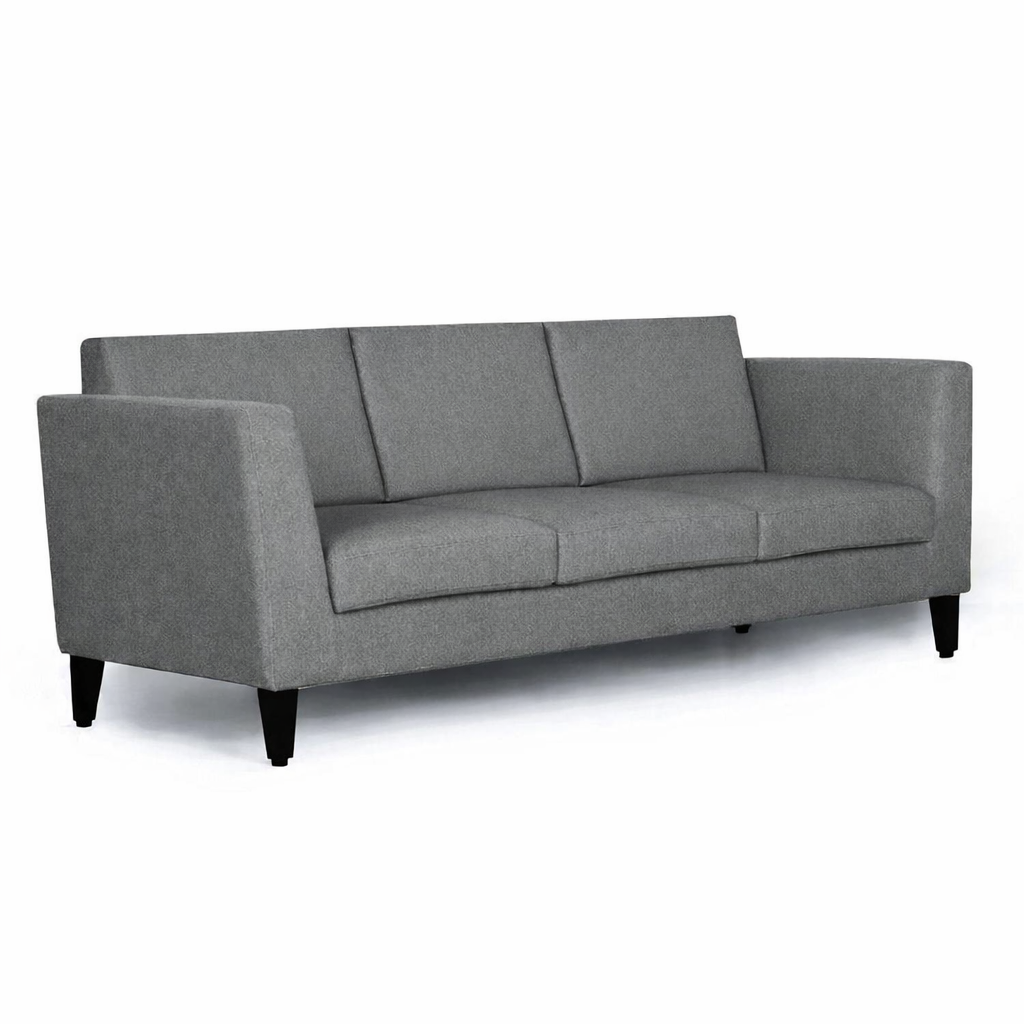 MANALI Three Seater Upholstered Sofa Velvet - 3 Years Warranty