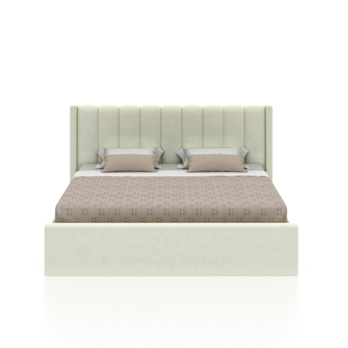 Emperor Upholstered Box Storage Bed-3 years Warranty(LUXE EDITION)