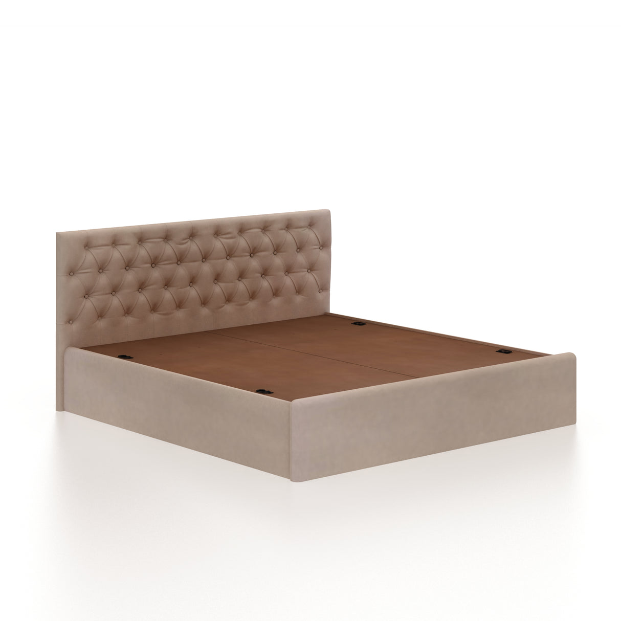 Fabrio Upholstered Box Storage Bed-3 years Warranty(LUXE EDITION)