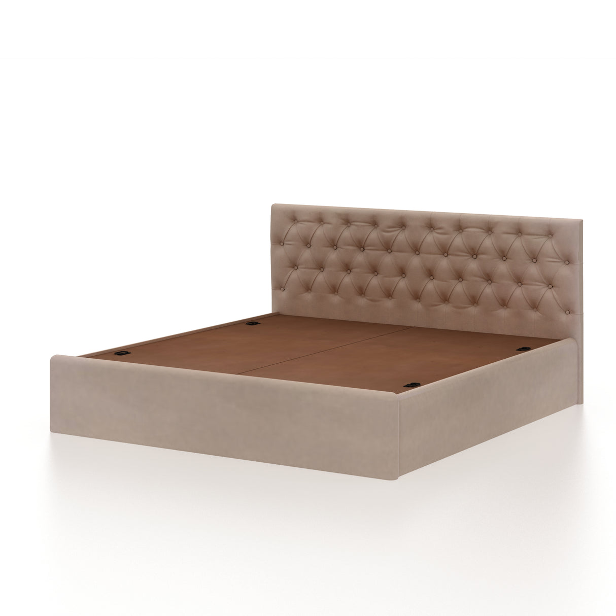 Fabrio Upholstered Box Storage Bed-3 years Warranty(LUXE EDITION)