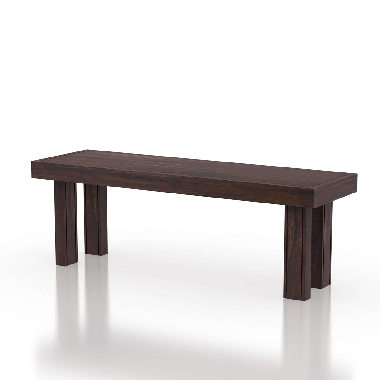 Jaipur Solid Sheesham Wood Dining Bench - 3 Years Warranty