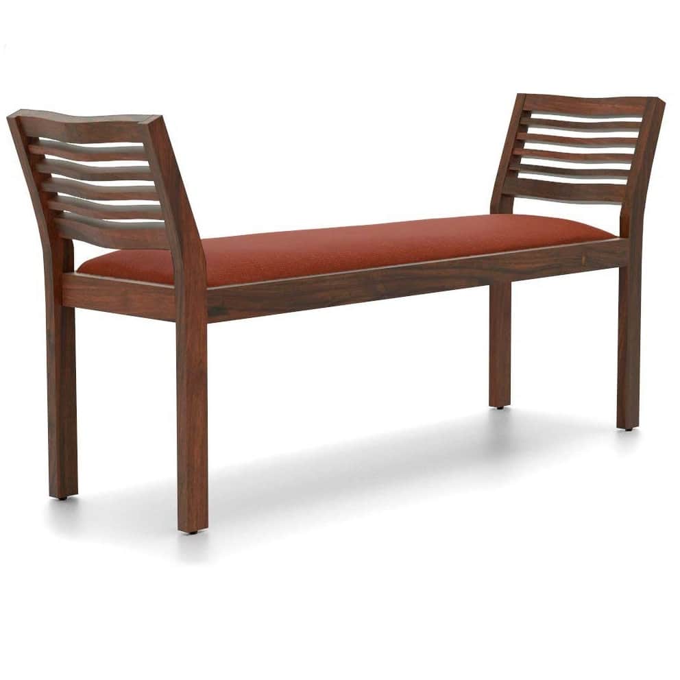 Mayor Solid Sheesham Wood Bench - 3 Years Warranty