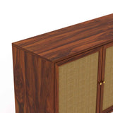 Syrus Solid Sheesham Wood Sideboard -  1 Year Warranty