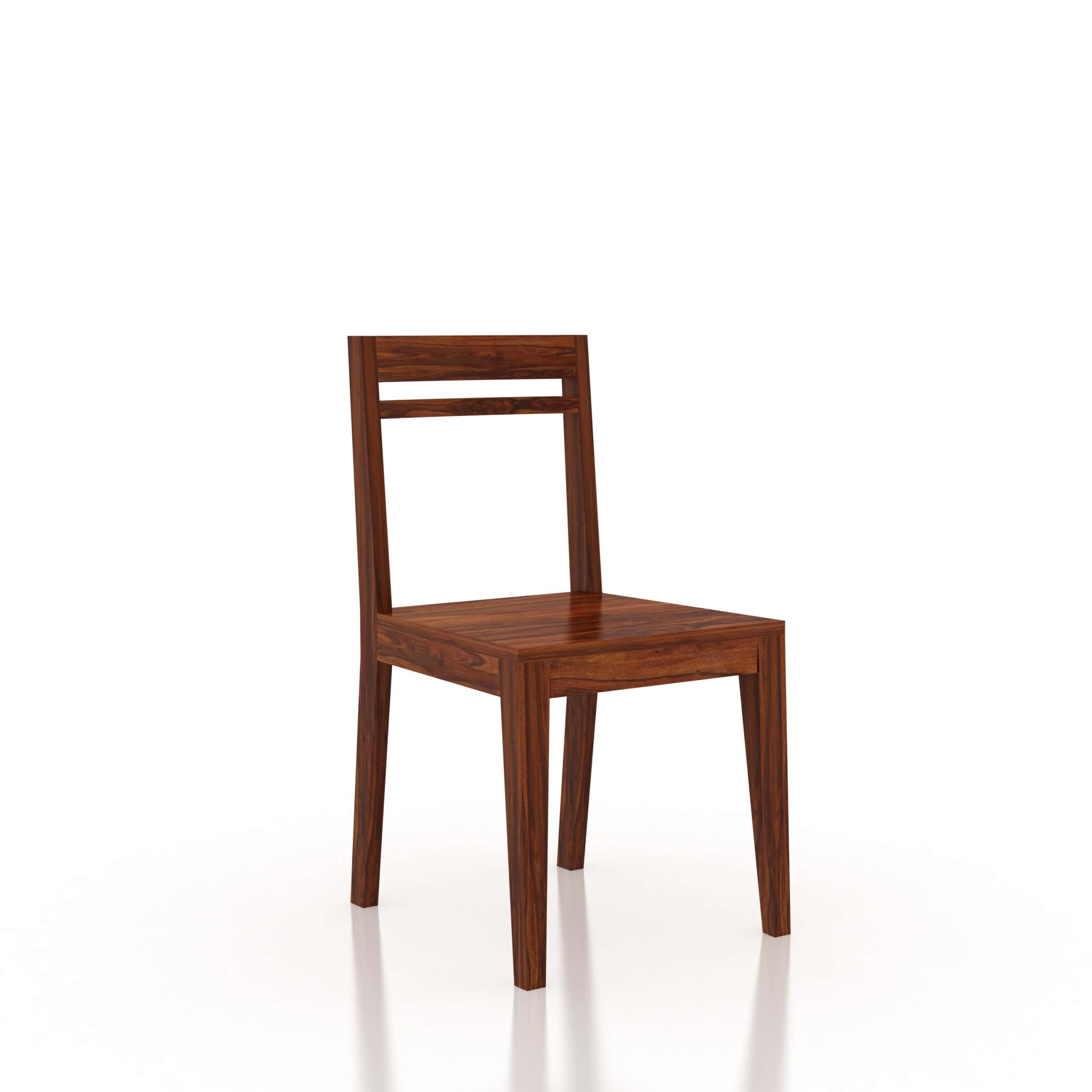 Mark Dining Chair in Solid Sheesham Wood - 3 Years Warranty