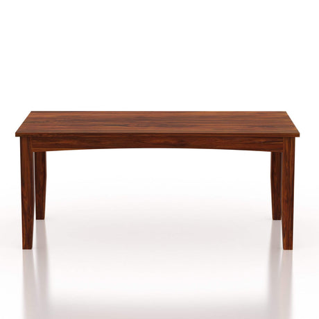 Crown Solid Sheesham Wood 6 Seater Dining Table - 1 Year Warranty