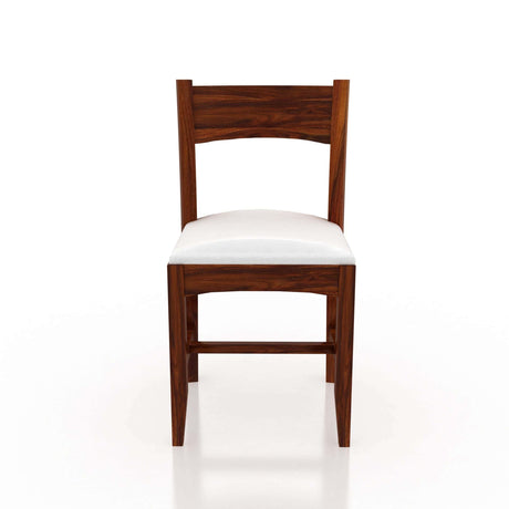 Crown Solid Sheesham Wood Dining Chair - 1 Year Warranty